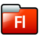 Adobe Flash Icon 80x80 png